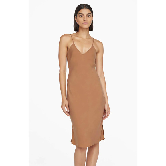 NWT‎ Anine Bing Bay Dress Brown - Picture 4 of 10